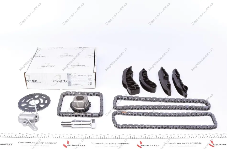 Комплект ланцюга привідного ГРМ Trucktec automotive 08.12.074 (фото 1)