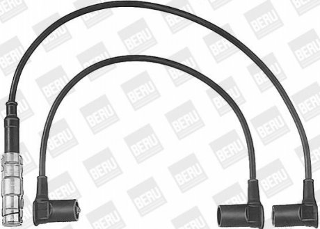 Комплект кабелів високовольтних Beru by driv ZEF466 (фото 1)