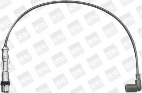 Комплект кабелів високовольтних Beru by driv ZEF1255 (фото 1)
