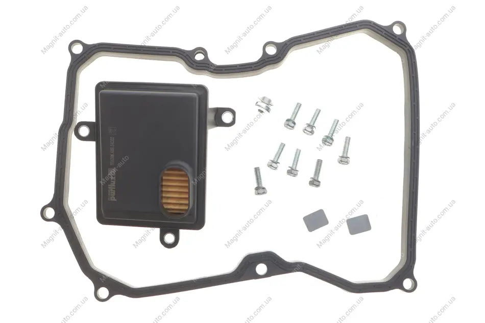 Фільтр АКПП VW Golf/Jetta/Fabia/Octavia 1.6i 12- (к-кт з прокладкою) Purflux TEK006 (фото 1)