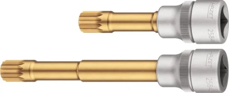 Набір біт із адаптерами Hazet 2584-12/2