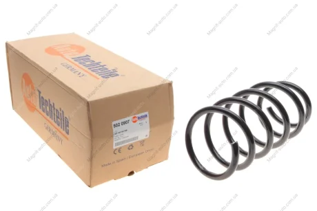 Пружина, передня AUTOTECHTEILE 502 0907