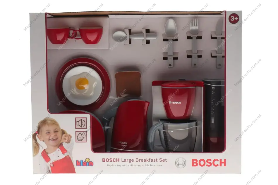 Іграшковий набір - Комплект для сніданку великий (Бош) BOSCH 9564 (фото 1)