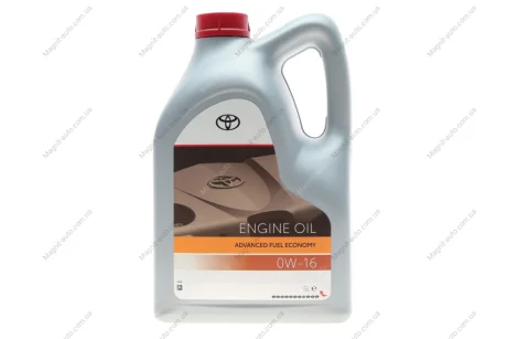 Масло моторное 0W16 (5 Liter) TOYOTA 08880-86164