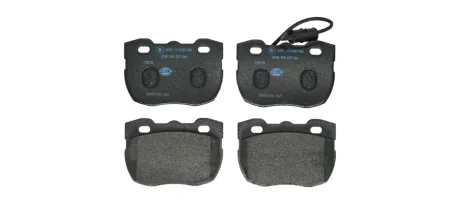 LAND ROVER Гальмівні колодки передні DISCOVERY I 2.5 89-, RANGE ROVER I 2.5 92- HELLA 8DB 355 037-941