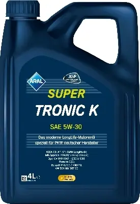 Aral SuperTronic K 5W-30 4Lx4 ARAL 15F476 (фото 1)