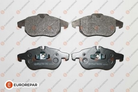 Колодки гальмівні дискові (комплект 4 шт) Eurorepar 1617266080
