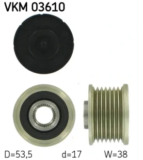 Муфта генератора SKF VKM 03610