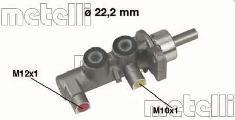 Главный тормозной цилиндр Metelli 05-0380