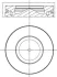 Поршень двигуна MAHLE / KNECHT 081 PI 00113 002