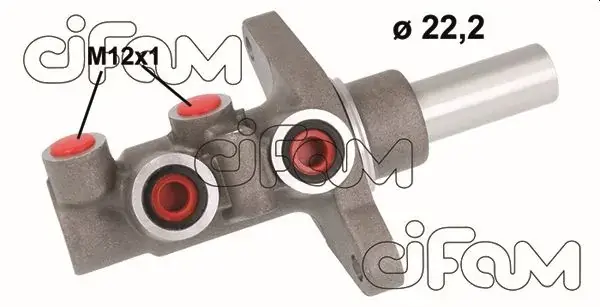 TOYOTA Головний гальмівний циліндр YARIS 1.0-1.4 10-, 1.5 Hybrid 12- CIFAM 202-1171 (фото 1)
