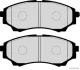 Колодки тормозные передние дисковые Ford RANGER -12, Mazda BT-50 Пикап -15 (произ-во Jakoparts) JAKOPARTS J3603068 (фото 2)