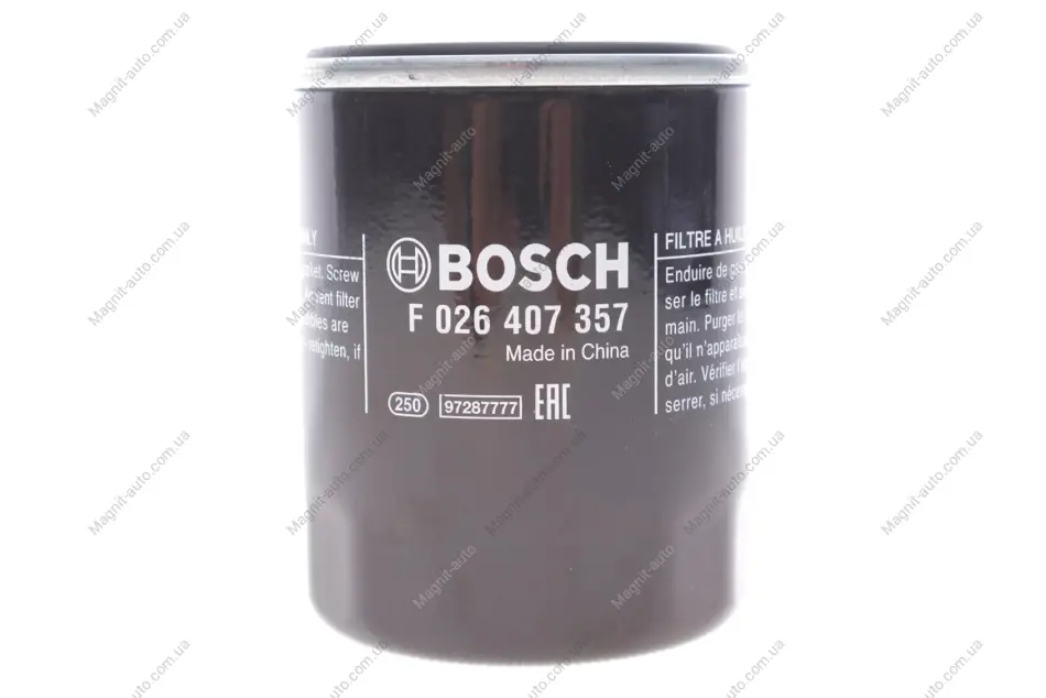 МАСТИЛЬНИЙ ФІЛЬТР BOSCH F 026 407 357 (фото 1)