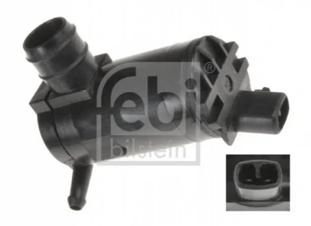 FEBI DAEWOO Насос бачка омивача (до VIN -280440) Lanos LeganzaEvanda Nubira FEBI BILSTEIN 109268