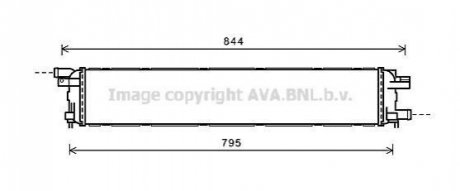 Радіатор, Система охолодження двигуна AVA COOLING AI2361