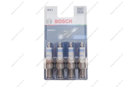 СВІЧКА WR9DC (0.8),4ШТ. BOSCH 0 242 225 960