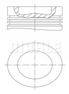 Поршень двигуна MAHLE / KNECHT 028 PI 00121 002