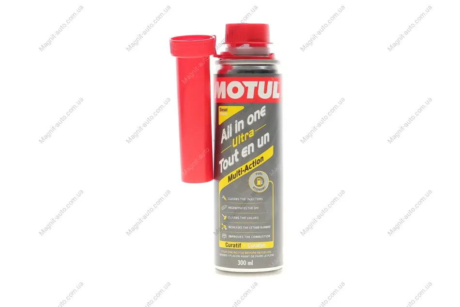 Очищувач паливної системи дизельних двигунів MOTUL All In One Ultra Diesel 300ml Motul 103102 (фото 1)
