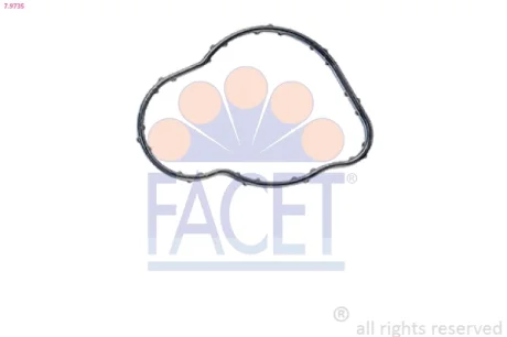 Прокладка корпуса термостата Nissan/Renault/Dacia 1.5 dCi (7.9735) Facet FACET 79735