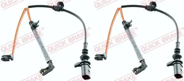 Датчик зносу,гальм.колодки QUICK BRAKE WS0489A (фото 1)