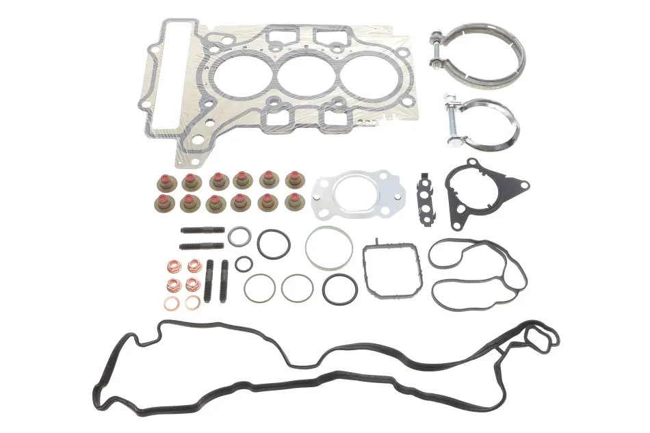 CITROEN Комплект прокладок голівки циліндра C3 III (SX) 1.2 THP 110 16-, PEUGEOT 2008 I 1.2 THP 130 / PureTech 130 15-, OPEL CORSA F (P2JO) 1.2 (68) 19- ELRING 497.470 (фото 1)