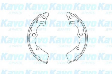 PARTS Щеки тормозные KIA PICANTO 04- KAVO KBS-4409