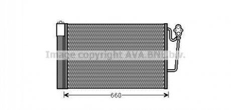 BMW Радіатор кондиціонера (конденсатор) Mini Cooper, One, Clubman, Countryman, Paceman AVA COOLING BWA5363D (фото 1)