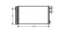 Радіатор кондиціонера BMW 1 E87 (03-), 3 E90 (04-), X1 E84 (10-), X3 F25 (10-) AVA AVA COOLING BWA5296D (фото 1)