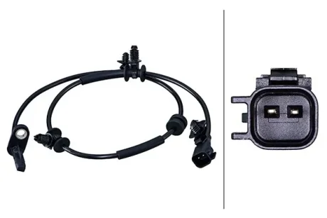 TESLA Датчик ABS перед. мост MODEL 3 EV 17- HELLA 6PU 358 218-381