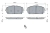 ДИСКОВІ КОЛОДКИ BOSCH 0 986 460 035 (фото 4)