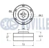 AUDI натяжний ролик основний A4 2,4/2,8 V6 95- RUVILLE 540284 (фото 2)
