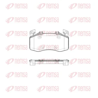 DB Гальм. колодки передн. A-CLASS (W177) AMG A 45 4-matic+ (177.053) 19- REMSA 1908.00
