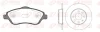 OPEL К-кт гальм. колодки + диски Corsa C 1,0-1,8 00- REMSA 8774.05
