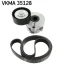 Роликовый модуль натяжителя ремня (ролик, ремень) SKF VKMA 35128 (фото 1)