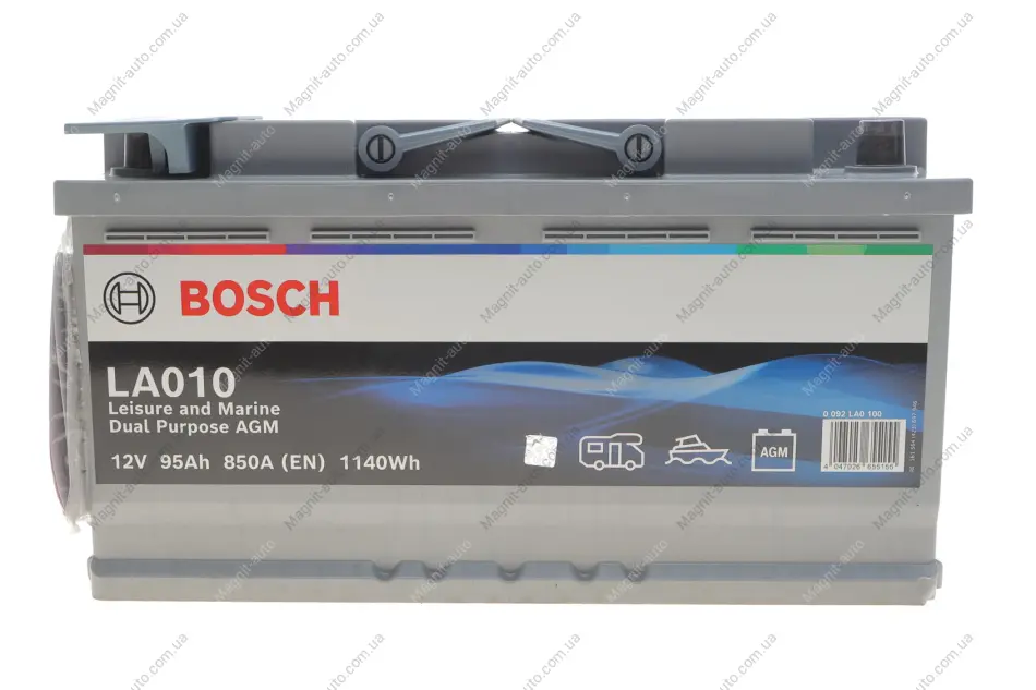 Акумулятор Bosch 12В/95/850/25,92кг BOSCH 0 092 LA0 100 (фото 1)