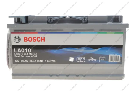 Акумулятор Bosch 12В/95/850/25,92кг BOSCH 0 092 LA0 100