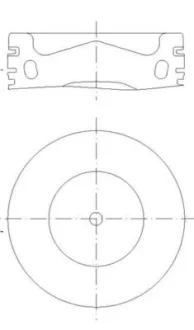 Поршень MAHLE / KNECHT 028 PI 00158 001