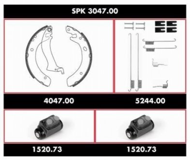 Гальмівний комплект ROADHOUSE SPK 3047.00