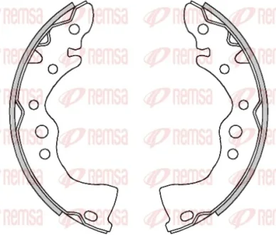NISSAN щоки гальмівні Almera 1,6 06- REMSA 4493.00