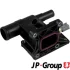 FORD Корпус термостата з датчиком C-MAX II (DXA/CB7, DXA/CEU) 1.6 EcoBoost 10-19, VOLVO S40 II (544) 1.8 FlexFuel 06-10 JP GROUP 1514501200 (фото 1)