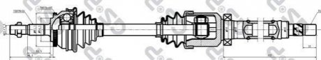 - Напіввісь GSP 262002