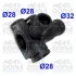 MEATDORIA VW Флянець охолоджувальної рідини Golf,Jetta,Passat,T4,AUDI,SEAT 1,6-2,0 MEAT&DORIA 93104 (фото 1)