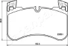 LAND ROVER Комплект гальмівних колодок передн. DISCOVERY V 3.0D 16- JAPANPARTS PA-L15AF (фото 2)