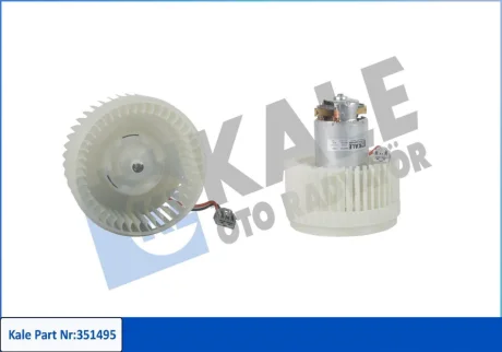 KALE VOLVO Вентилятор салона S60 2.0, 2.3 00- Kale oto radyator 351495