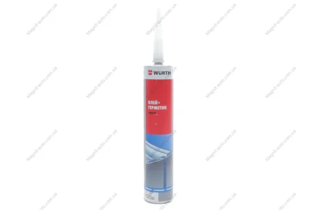 Клей-герметик K+D, комбінований, поліуретановий, чорний, 300 ml {арт. } Wurth 08901003