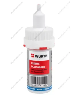 Суперклей KLEBFIX PLASTOBOND, DOS-Sys., 20 g {арт. } Wurth 0893091