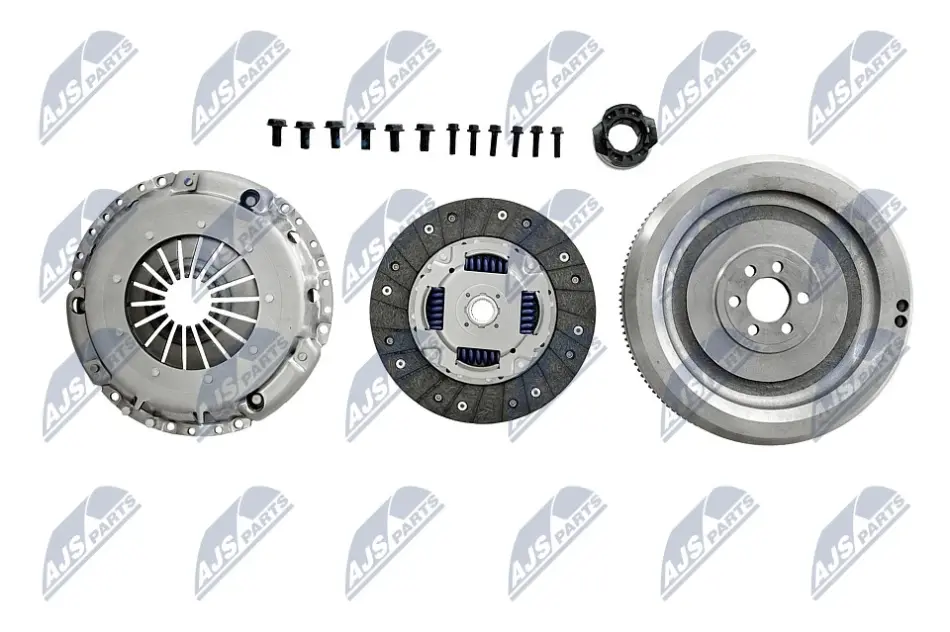 Комплект сцепления с одномассовым маховиком 1000x1000 1.9tdi 90 vw golf, 02a141165g NTY NZS-VW-004 (фото 1)