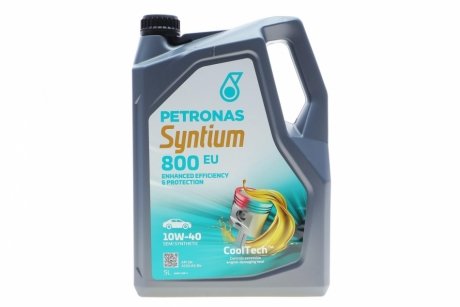 Олива моторна SYNTIUM 800 EU 10W-40 SN (5L) Petronas 70732M12EU