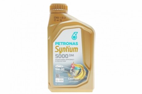 Олива моторна SYNTIUM 5000 DM 5W-30 SN (1L) Petronas 70644E18EU