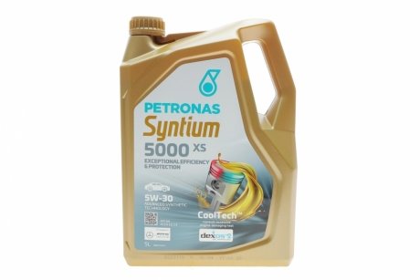 Олива моторна SYNTIUM 5000 XS 5W-30 SN (5L) Petronas 70660M12EU